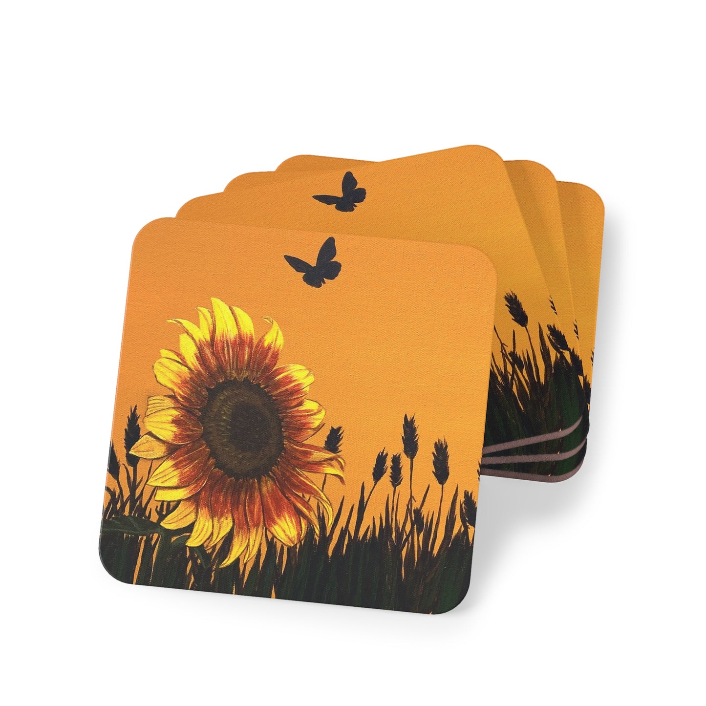 Sunflower Coaster or Wall Art