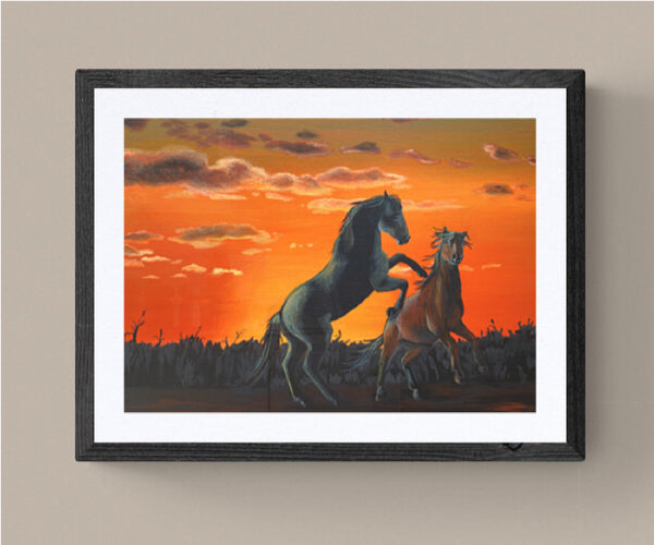 Power and Beauty Art Print