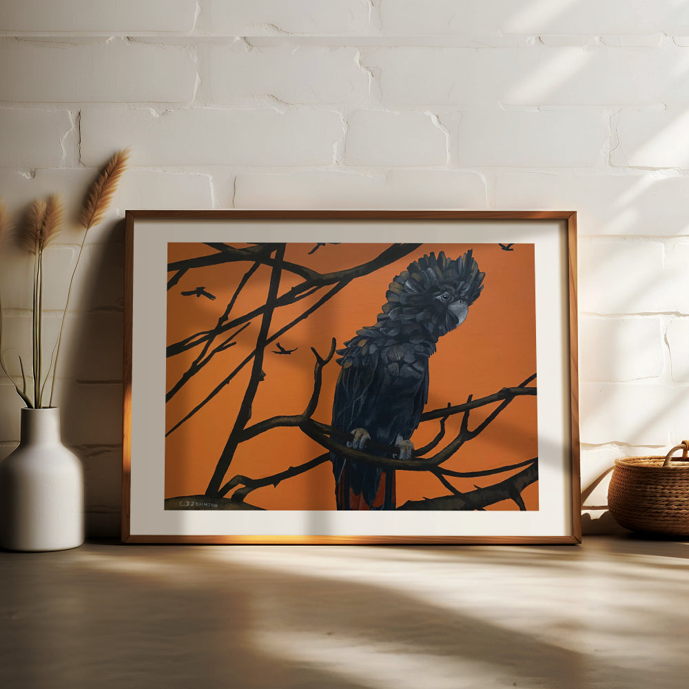 Sunset Sounds Art Print