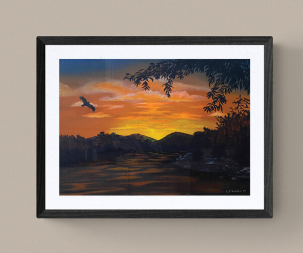 River of Life Art Print