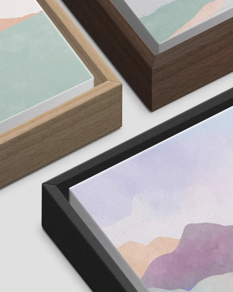 Strut Like a Peacock FRAMED CANVAS PRINT