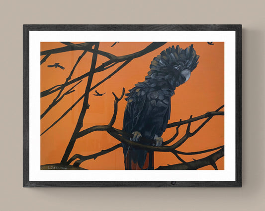 Sunset Sounds Art Print