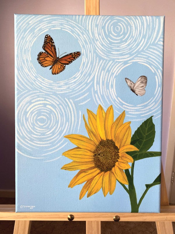 Spring Happy Vibes- Original Painting