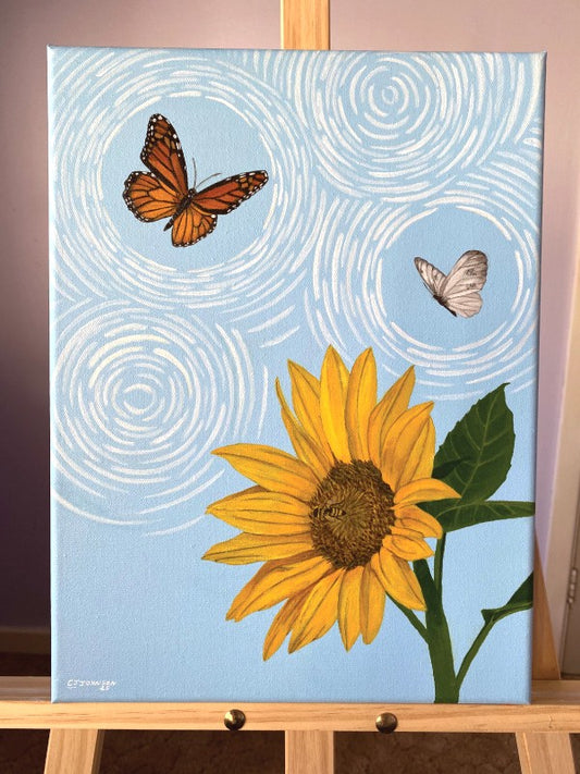 Spring Happy Vibes- Original Painting