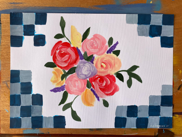 Original Acrylic- Self- Love- Bloom 1