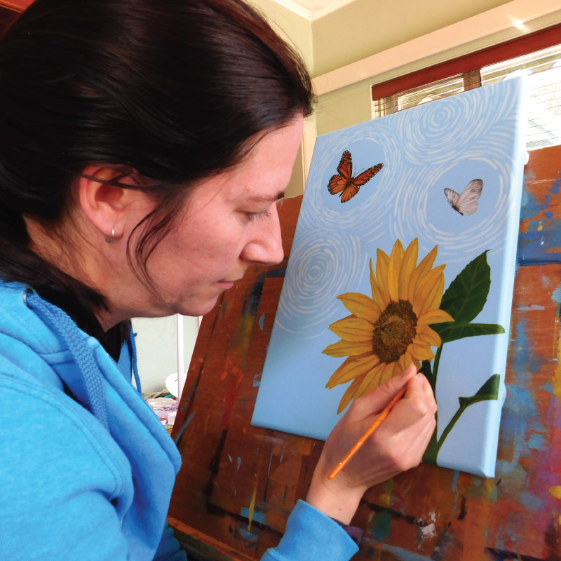 Spring Happy Vibes- Original Painting