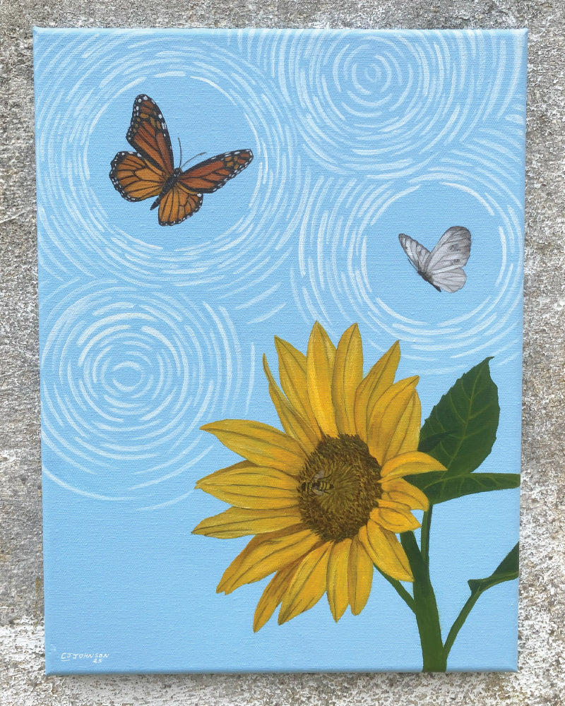 Spring Happy Vibes- Original Painting