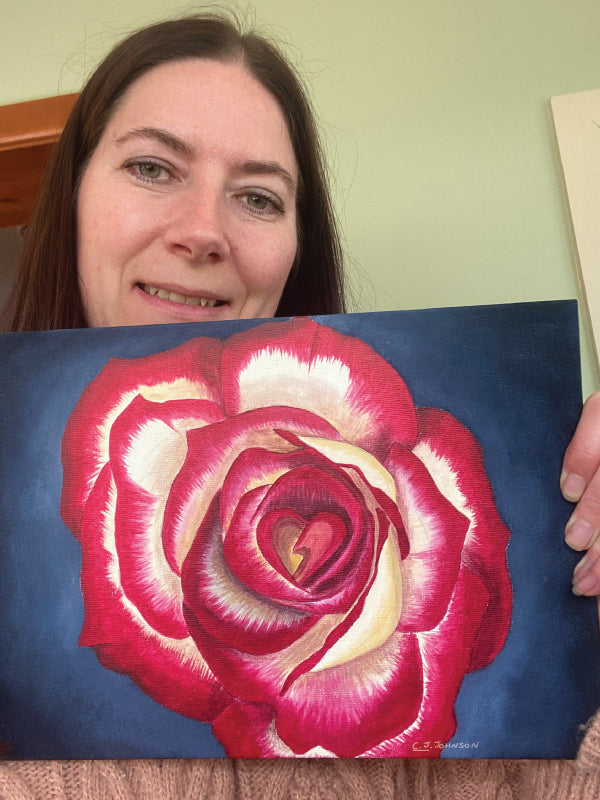 Bloom and Be You Original Acrylic Painting